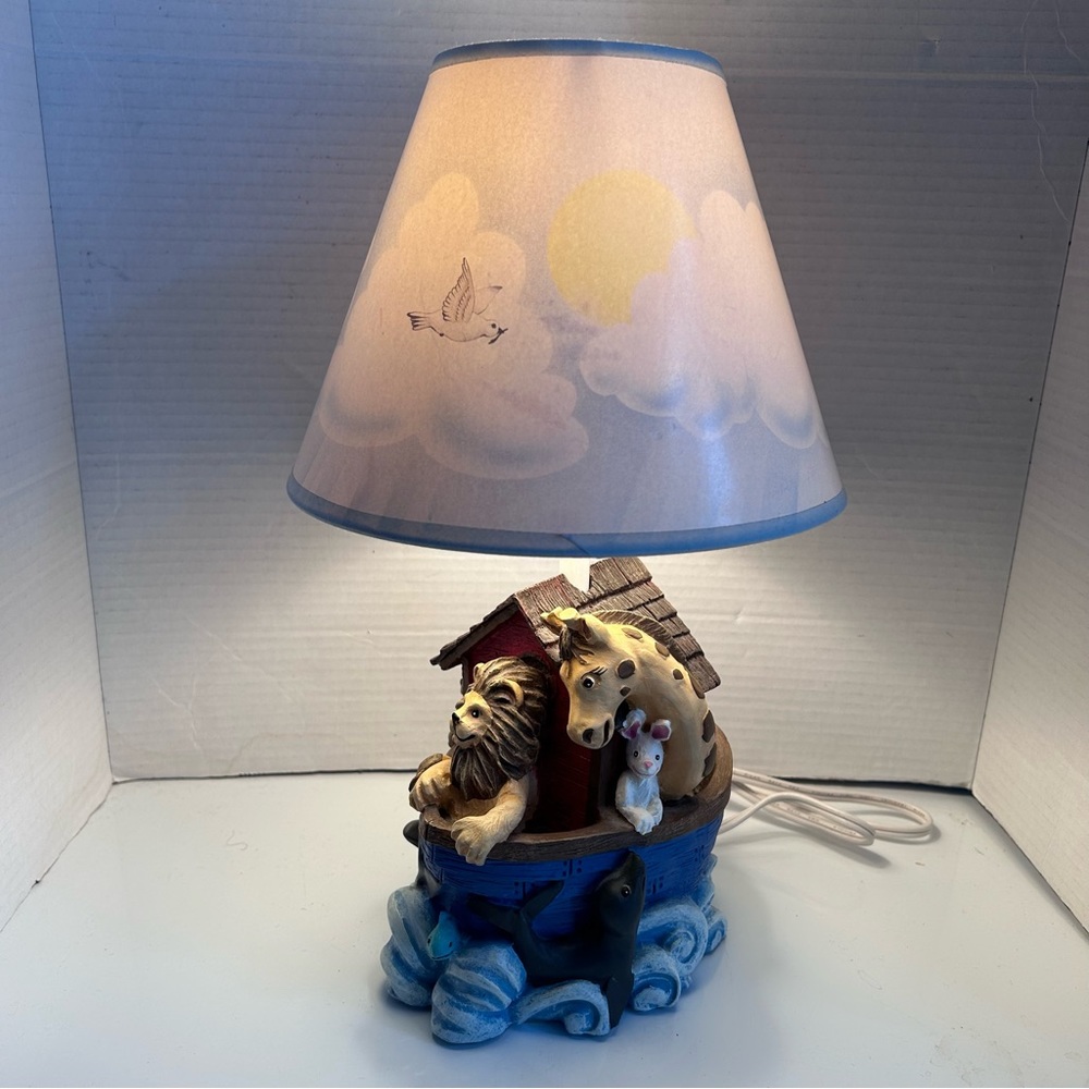 Noah's Ark Children's Lamp